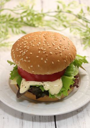 簡単！フレッシュバーガー-レシピのメイン写真