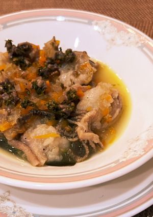 イタリアンもつ煮 ランプレドット風-レシピのメイン写真