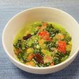 小松菜と豆のイタリア風スープ煮