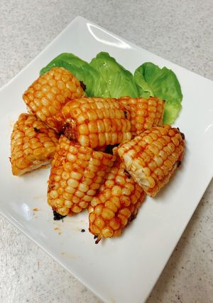 バーベキューソースで♪焼きとうもろこし-レシピのメイン写真