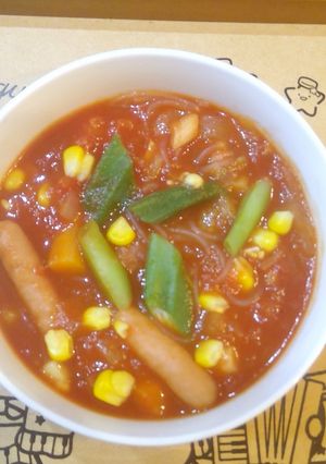 味変もできて簡単!春雨スープ-レシピのメイン写真
