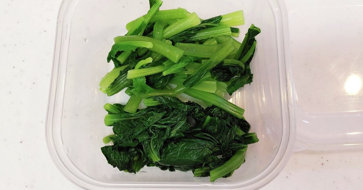 茹でた葉物野菜 電子レンジ☆茹で野菜(葉物) by えるきるのきる 【クックパッド】 簡単