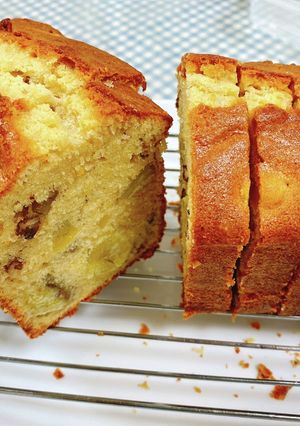 栗の甘露煮とくるみのパウンドケーキ-レシピのメイン写真