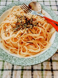 バター香る!たらこパスタ♪-レシピのメイン写真