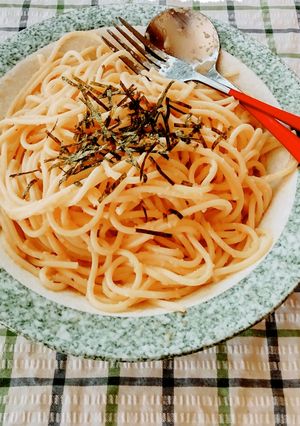 バター香る!たらこパスタ♪-レシピのメイン写真
