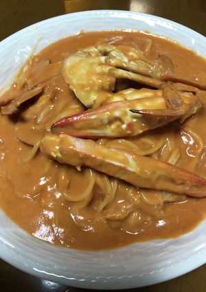 渡蟹のトマトクリームパスタ-レシピのメイン写真