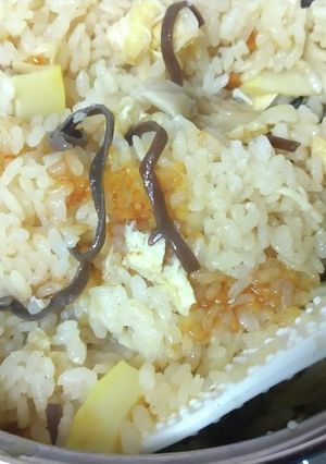 おこげも美味しい☆鍋で炊き込みご飯-レシピのメイン写真