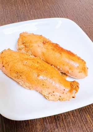 中までしっかり焼きタラコ●フライパン-レシピのメイン写真