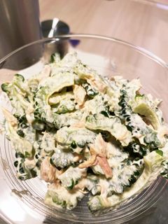 ゴーヤのシーチキンマヨあえ-レシピのメイン写真