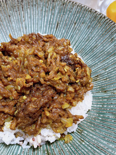 レンジでキーマカレー-レシピのメイン写真