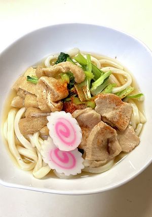 中温　鶏うどん-レシピのメイン写真