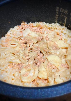 ツナ缶で炊き込みご飯-レシピのメイン写真