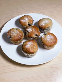ブルーベリーマフィン-レシピのメイン写真