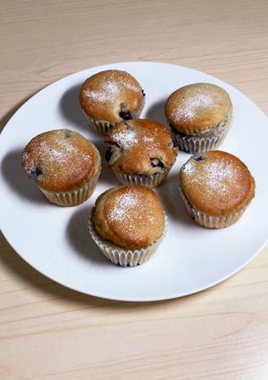 ブルーベリーマフィン-レシピのメイン写真