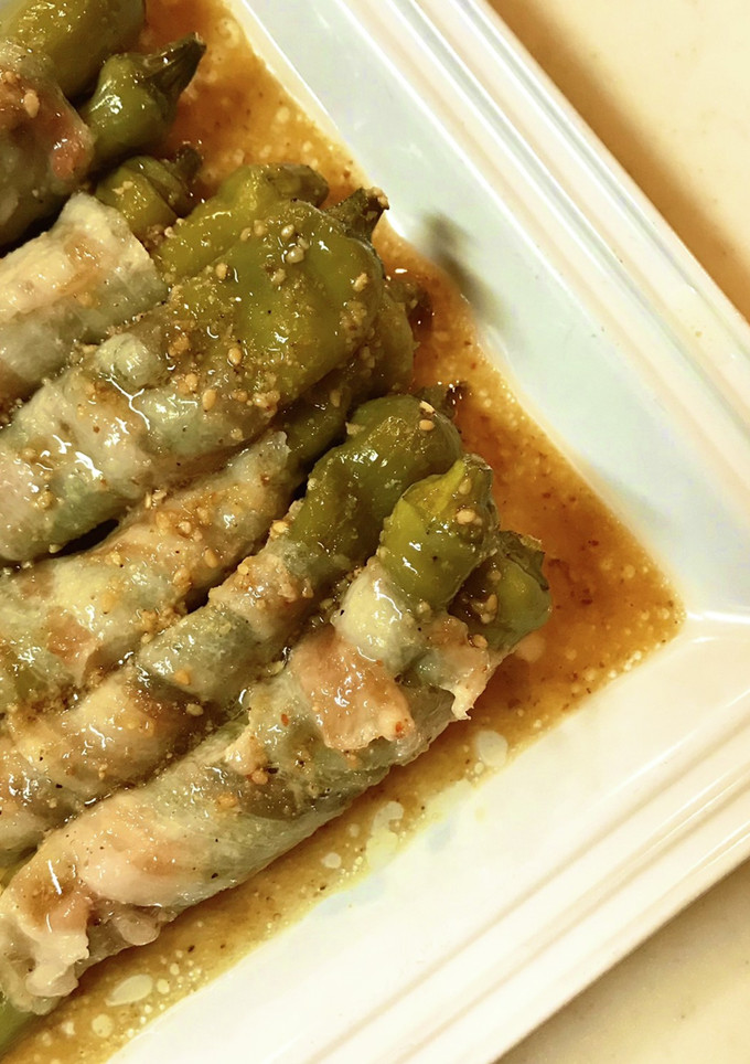 万願寺とうがらしの肉巻き-レシピのメイン写真
