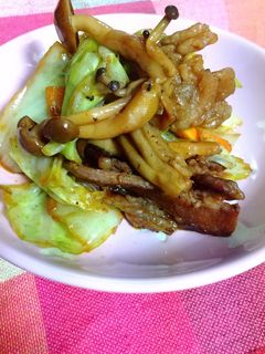 牛バラの野菜炒め-レシピのメイン写真