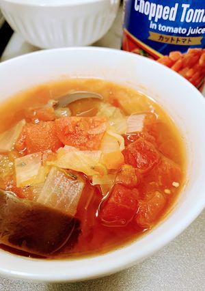 肌や血管が若返る！トマトスープ-レシピのメイン写真