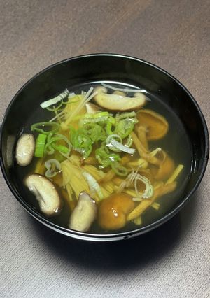 香り最高！きのこ汁♪-レシピのメイン写真