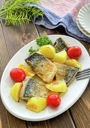 絶品ソースの鯖とじゃがいもソテー-レシピのメイン写真