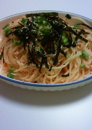 明太子のスパゲッティ-レシピのメイン写真