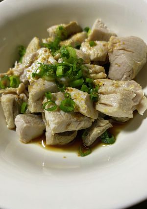 鰤の湯引きポン酢和え-レシピのメイン写真