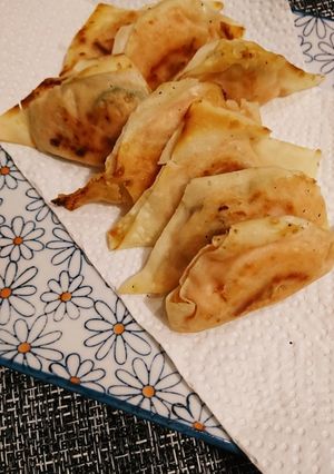 タラモ・シューマイ皮焼き-レシピのメイン写真