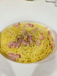 濃厚カルボナーラ-レシピのメイン写真