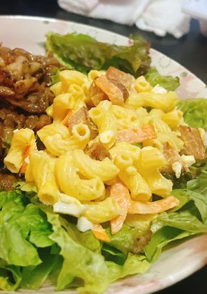 スパムと人参と卵のマカロニサラダ-レシピのメイン写真