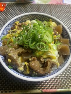 和牛筋のぼっかけ玉子とじ丼(牛すじ卵丼)-レシピのメイン写真