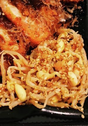 “ごまあえ豆もやしナムルサラダ”-レシピのメイン写真