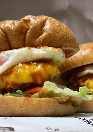 1つじゃ足りない！本格ハンバーガー！-レシピのメイン写真