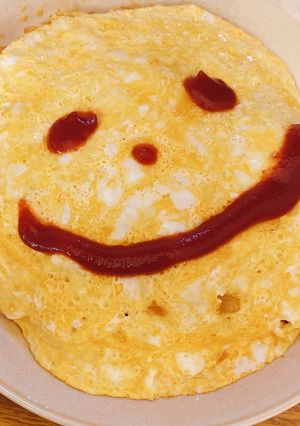 笑顔になっちゃう！ケチャップライス-レシピのメイン写真