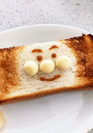 アンパンマントースト-レシピのメイン写真