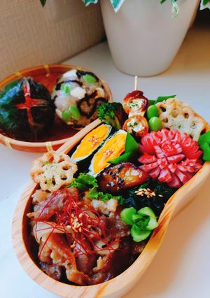 女子学生のお弁当(2022.9.26)-レシピのメイン写真