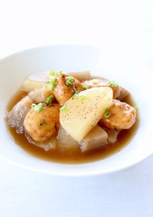 皆大好きな【大根とこんにゃくの煮物】-レシピのメイン写真