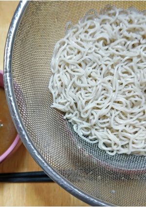 手抜きでも最強に旨いカレーつけ蕎麦-レシピのメイン写真