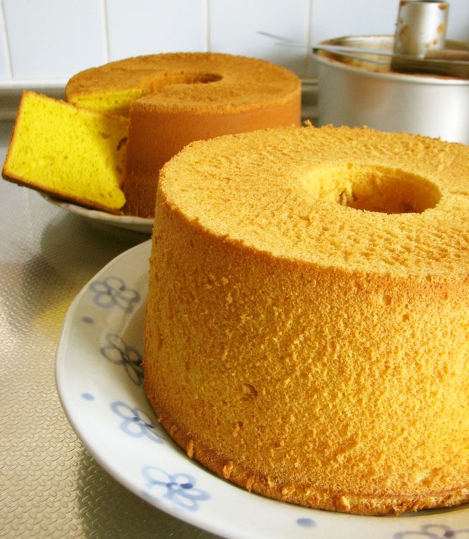 かぼちゃシフォンケーキ＊改訂版-レシピのメイン写真