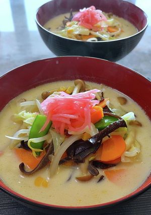 野菜たっぷり♪　ちゃんぽん風スープ-レシピのメイン写真