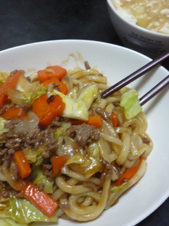 おいしいおいしい!!野菜焼きうどん-レシピのメイン写真