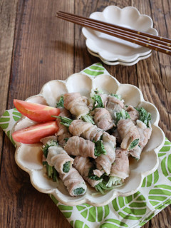 水菜のレンチン肉巻き-レシピのメイン写真