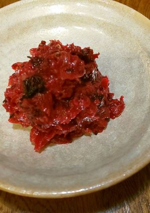 鶯宿梅(梅干しわさび和え)-レシピのメイン写真