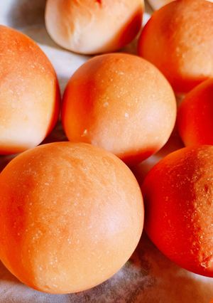 米油で簡単丸パン☆卵バター不使用！-レシピのメイン写真