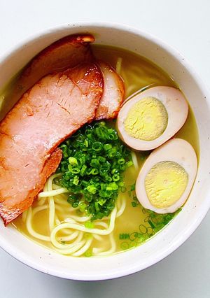魚介系塩ラーメン-レシピのメイン写真