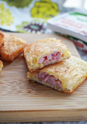 朝ご飯に！ホットスティックサンドイッチ-レシピのメイン写真