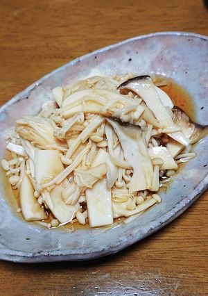 ぱっとできる！さっぱりきのこ-レシピのメイン写真