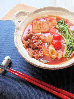 トマトすき焼き-レシピのメイン写真