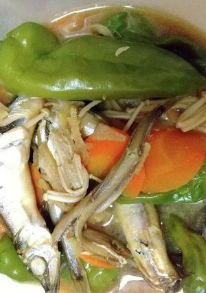 ししゃもとピーマンのまるごと煮-レシピのメイン写真
