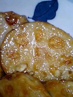 簡単れんこんの鶏はさみ焼き♪-レシピのメイン写真