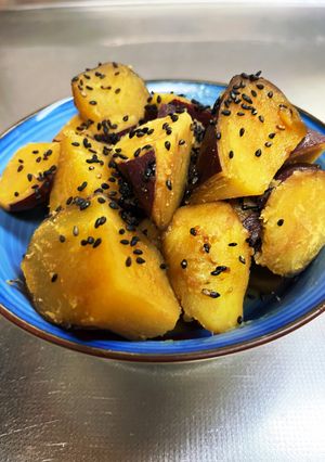 簡単に作れる☆さつまいもの甘辛バター煮☆-レシピのメイン写真