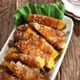 肉巻きさつまいもの照り焼き